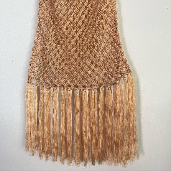 NWT Song Of Style Dani Crochet Fringe Cover Up Dress - XS - Picture 3 of 9